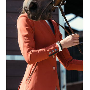 Veste de concours Aerotech Horse Pilot femme Terracotta Veste de concours Aerotech Horse Pilot femme Terracotta