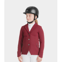 Veste de concours Aerotech Horse Pilot fille Rouge foncé