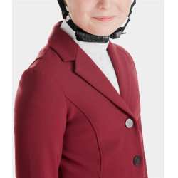Veste de concours Aerotech Horse Pilot fille Rouge foncé
