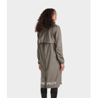 Veste Imperméable long Raintech Horse Pilot femme Iron Gris Veste Imperméable long Raintech Horse Pilot femme Iron Gris