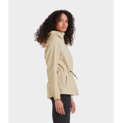 Veste imperméable Raintech Horse Pilot femme Latté Marron