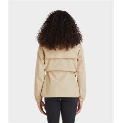 Veste imperméable Raintech Horse Pilot femme Latté Marron