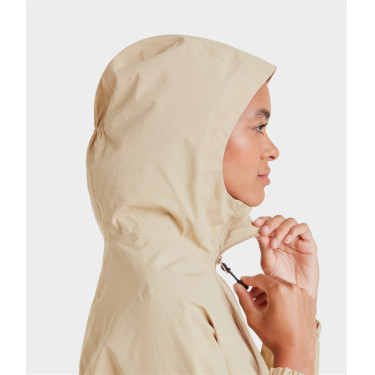 Veste imperméable Raintech Horse Pilot femme Latté Marron