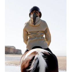 Veste imperméable Raintech Horse Pilot femme Latté Marron