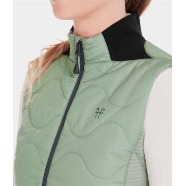 Veste sans manches Horse Pilot femme Smooth green Vert