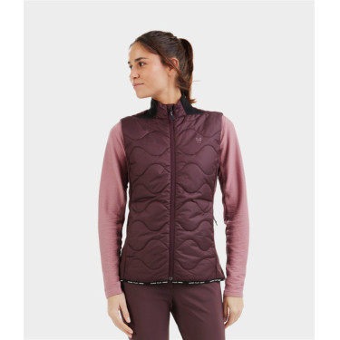 Veste sans manches Horse Pilot femme Winetasting Violet