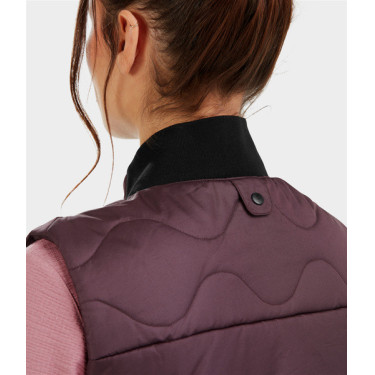 Veste sans manches Horse Pilot femme Winetasting Violet