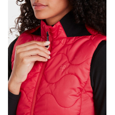 Veste sans manches Horse Pilot femme Lipstick Rouge Veste sans manches Horse Pilot femme Lipstick Rouge