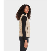 Veste sans manches Horse Pilot femme Latté Marron