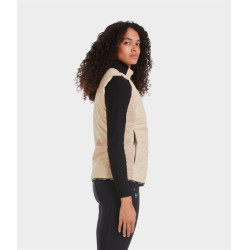 Veste sans manches Horse Pilot femme Latté Marron