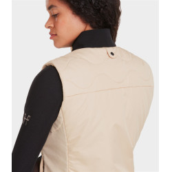 Veste sans manches Horse Pilot femme Latté Marron