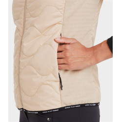Veste sans manches Horse Pilot femme Latté Marron