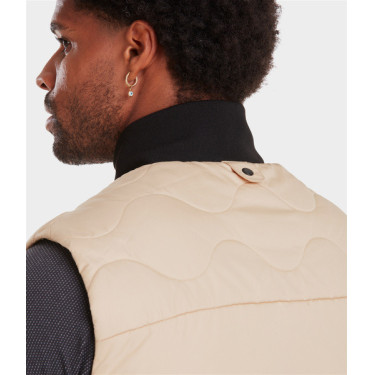 Veste sans manches Horse Pilot homme Latté Marron