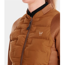 Veste Storm Horse Pilot femme Marron doré
