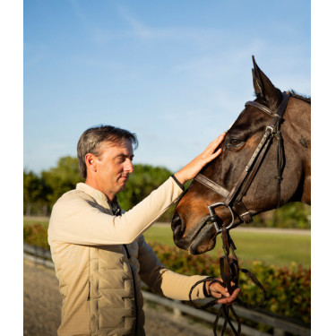 Veste Storm Horse Pilot homme Latté Marron