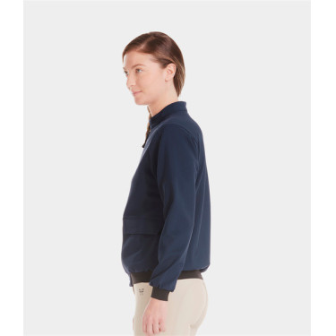 Veste Teddy Horse Pilot femme Marine Bleu marine Veste Teddy Horse Pilot femme Marine Bleu marine