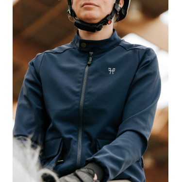 Veste Teddy Horse Pilot femme Marine Bleu marine Veste Teddy Horse Pilot femme Marine Bleu marine