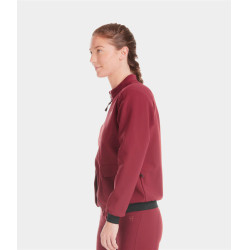 Veste Teddy Horse Pilot femme Rouge foncé Veste Teddy Horse Pilot femme Rouge foncé