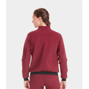 Veste Teddy Horse Pilot femme Rouge foncé Veste Teddy Horse Pilot femme Rouge foncé