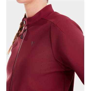 Veste Teddy Horse Pilot femme Rouge foncé Veste Teddy Horse Pilot femme Rouge foncé