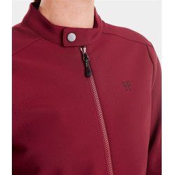 Veste Teddy Horse Pilot femme Rouge foncé Veste Teddy Horse Pilot femme Rouge foncé