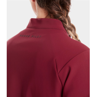 Veste Teddy Horse Pilot femme Rouge foncé Veste Teddy Horse Pilot femme Rouge foncé
