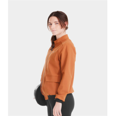 Veste Teddy Horse Pilot femme Marron doré