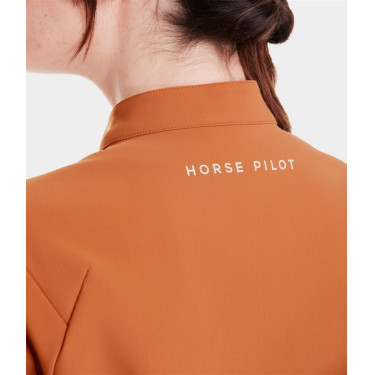 Veste Teddy Horse Pilot femme Marron doré