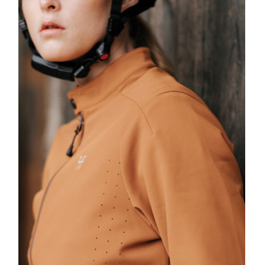 Veste Teddy Horse Pilot femme Marron doré