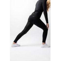 Pantalon d'équitation B Vertigo hybride compression Chiara femme Beauté noir
