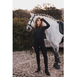 Pantalon d'équitation B Vertigo hybride compression Chiara femme Beauté noir