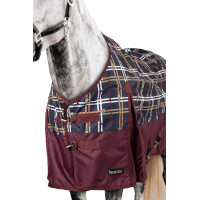 Couverture d'extérieur Glasgow avec doublure polaire et éléments réfléchissants Horze Embruns marin Couverture d'extérieur Glasgow avec doublure polaire et éléments réfléchissants Horze Embruns marin