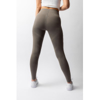 Legging d'équitation B Vertigo Viktoria sans coutures femme fong intégral grip Basilic chaud Rose