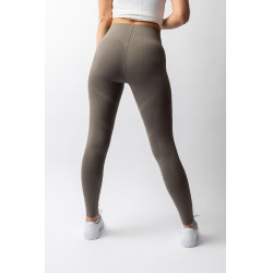 Legging d'équitation B Vertigo Viktoria sans coutures femme fong intégral grip Basilic chaud Rose