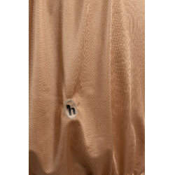 Couverture anti UV et anti eczéma avec rabat ventral et cou Horze Marron clair Couverture anti UV et anti eczéma avec rabat ventral et cou Horze Marron clair