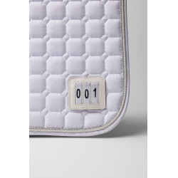 Tapis de selle dressage concours Horze Malmo Blanc Tapis de selle dressage concours Horze Malmo Blanc
