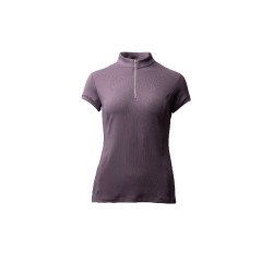 Chemise d'entrainement Horze Mina femme Noir plum