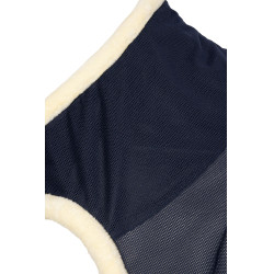 Couverture marcheur mesh Horze Ouverture Bleu marine