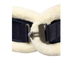 Couverture marcheur mesh Horze Ouverture Bleu marine