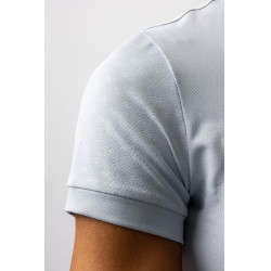 T-shirt d'entraînement Horze Joie manches courtes enfant Gris aube bleu