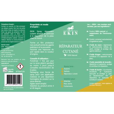 Spray réparateur cutané Ekin Spray réparateur cutané Ekin