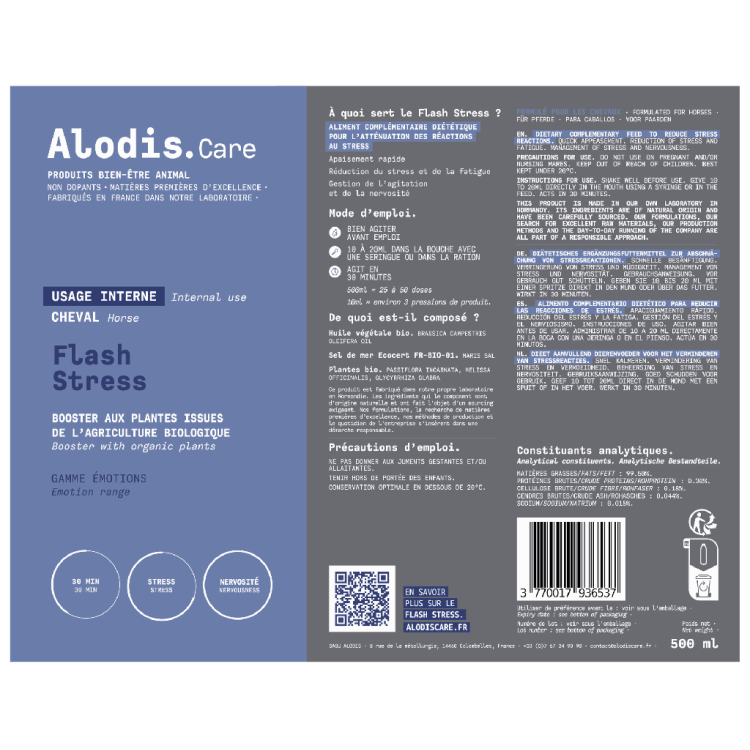 Aliment complémentaire Alodis Care Flash Stress Aliment complémentaire Alodis Care Flash Stress