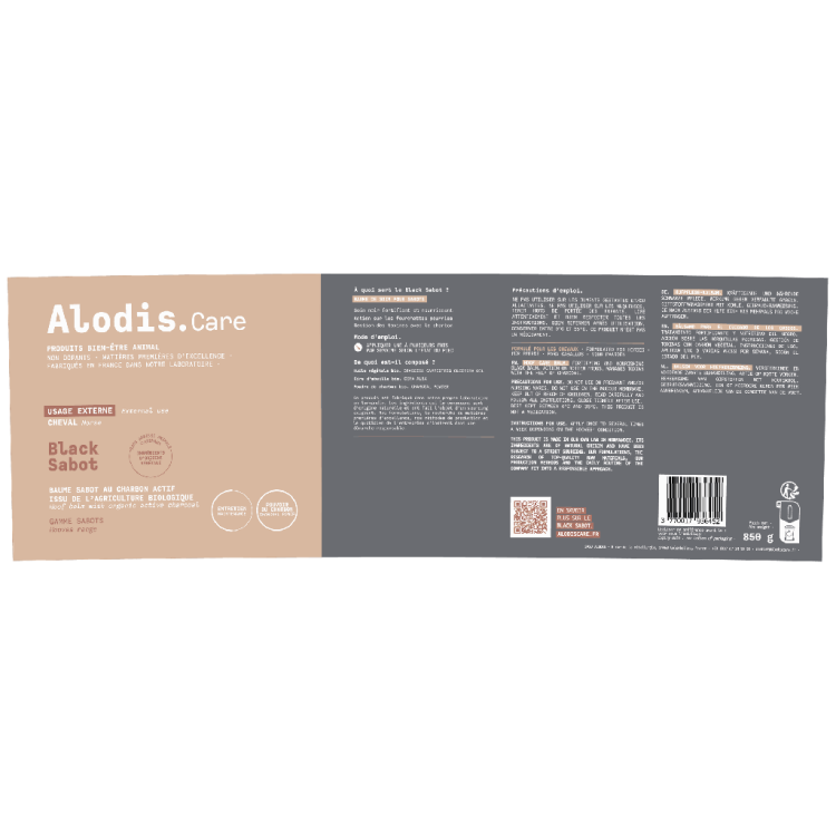 Baume Alodis Care Black Sabot Baume Alodis Care Black Sabot