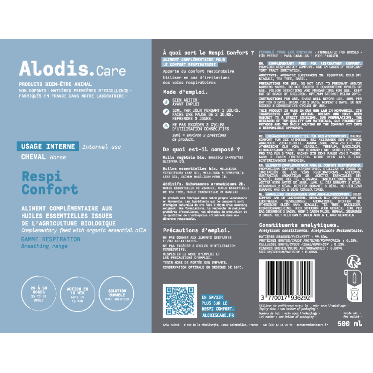 Sirop Alodis Care Respi Confort Sirop Alodis Care Respi Confort