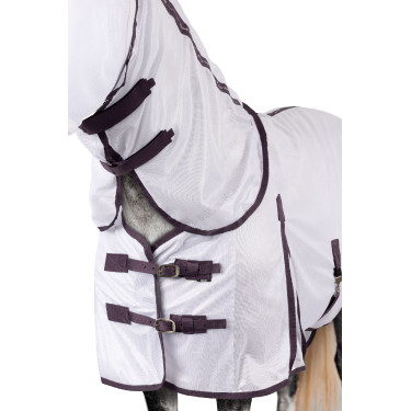 Couverture, cou et masque anti-mouches Horze La Paz Prune noir Violet