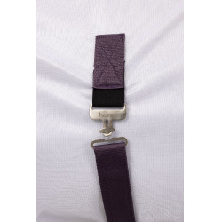Couverture, cou et masque anti-mouches Horze La Paz Prune noir Violet