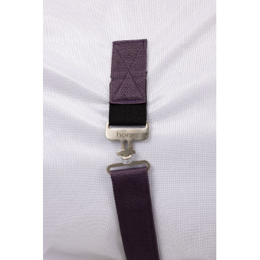 Couverture, cou et masque anti-mouches Horze La Paz Prune noir Violet