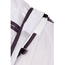 Couverture, cou et masque anti-mouches Horze La Paz Prune noir Violet