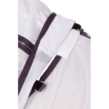 Couverture, cou et masque anti-mouches Horze La Paz Prune noir Violet