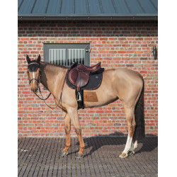 Tapis GEM Love Noir / rose